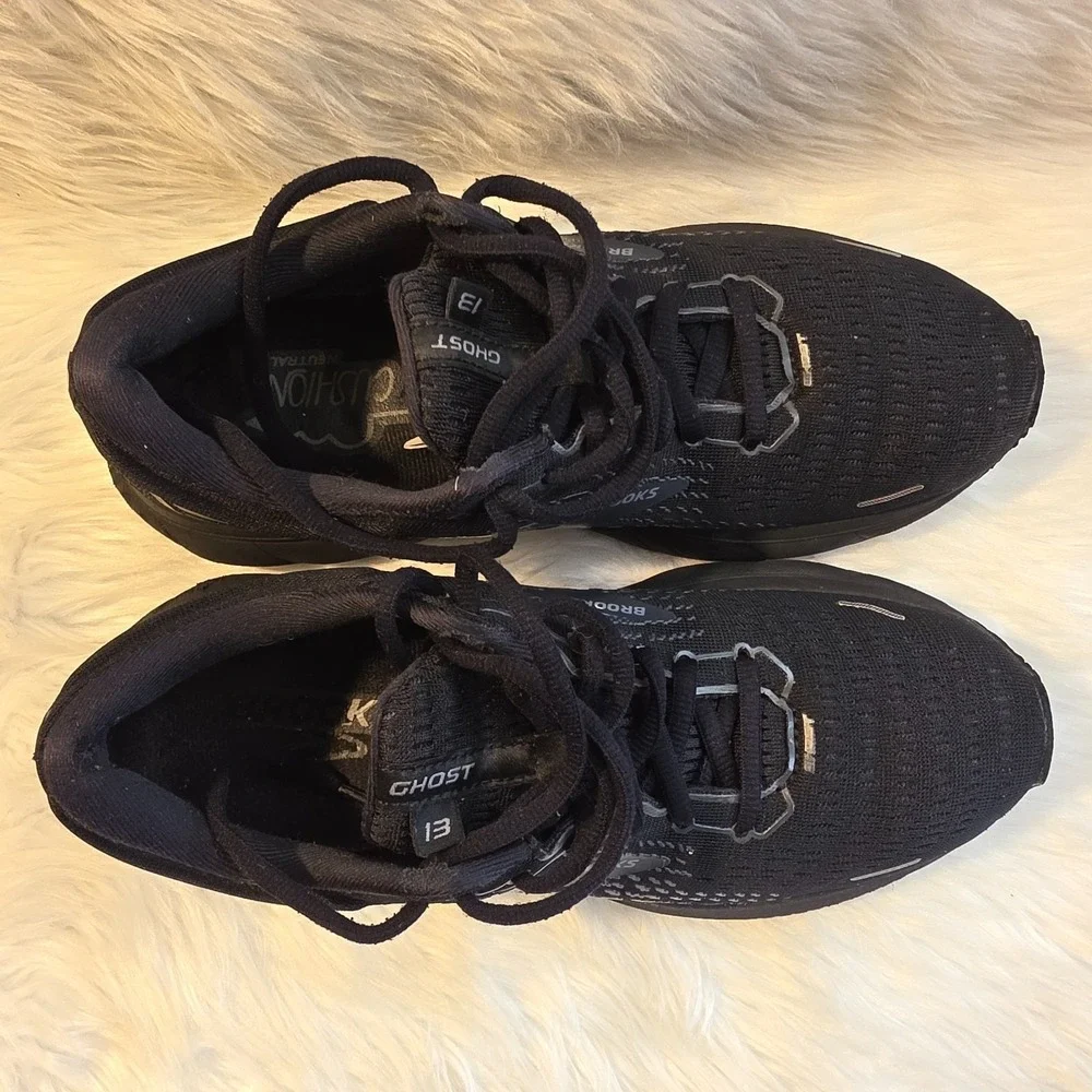Running Shoes Brooks Ghost 13 Black Women 9 Narrow 2A 1203382A072